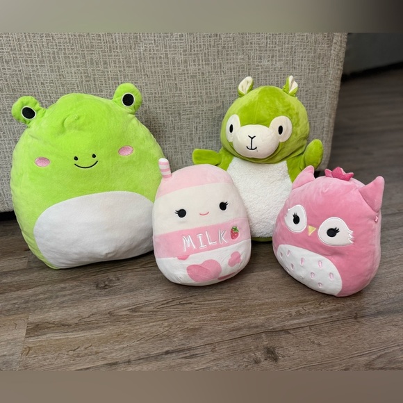 4 Squishmallows - Picture 1 of 11